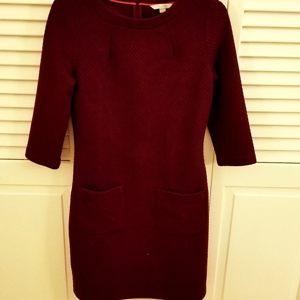 Dress cranberry color